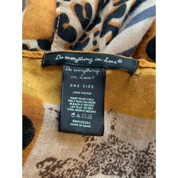 Do everything in love.  Cover all animal Leopard  design one size excellent - Picture 7 of 8